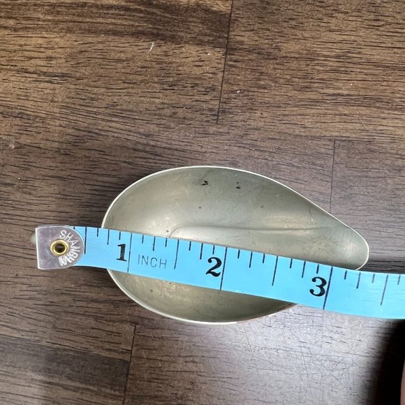 Vintage Servettes Alpacca Italy Silver Au Jus Sauce Individual Gravy Boat - Picture 6 of 7